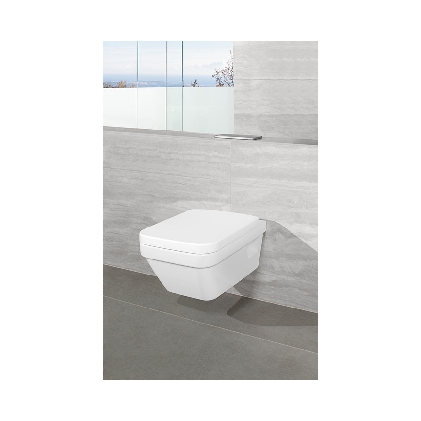Villeroy & Boch 5685HR01 - karājama WC ar SoftClose sēdekli ARCHITECTURA keramika/balta