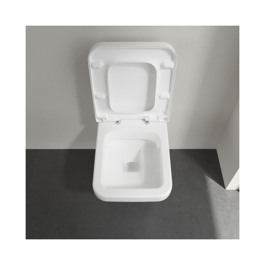 Villeroy & Boch 5685HR01 - karājama WC ar SoftClose sēdekli ARCHITECTURA keramika/balta