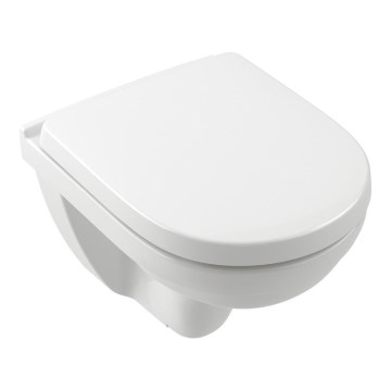 Villeroy & Boch 5688HR01 - O.NOVO pie sienas montējams WC ar SoftClose sēdekli, keramika/balta