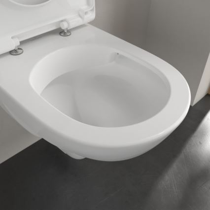 Villeroy & Boch 5688HR01 - O.NOVO pie sienas montējams WC ar SoftClose sēdekli, keramika/balta