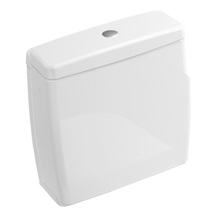Villeroy & Boch 5788S101 - Kombinētā skalošanas WC tvertne O.NOVO, aizmugures/sānu pieslēgums, balta