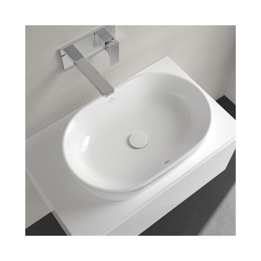 Villeroy & Boch 5A266001 - Virsmā uzstādamā izlietne ARCHITECTURA 60x40 cm keramika/balta