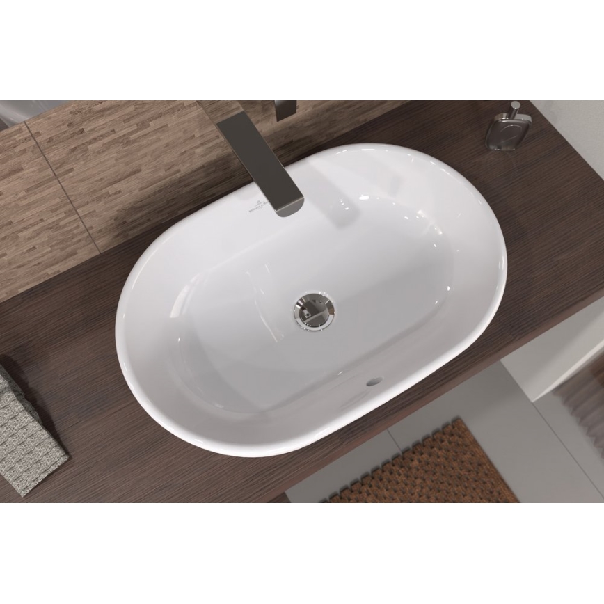 Villeroy & Boch 5A266001 - Virsmā uzstādamā izlietne ARCHITECTURA 60x40 cm keramika/balta