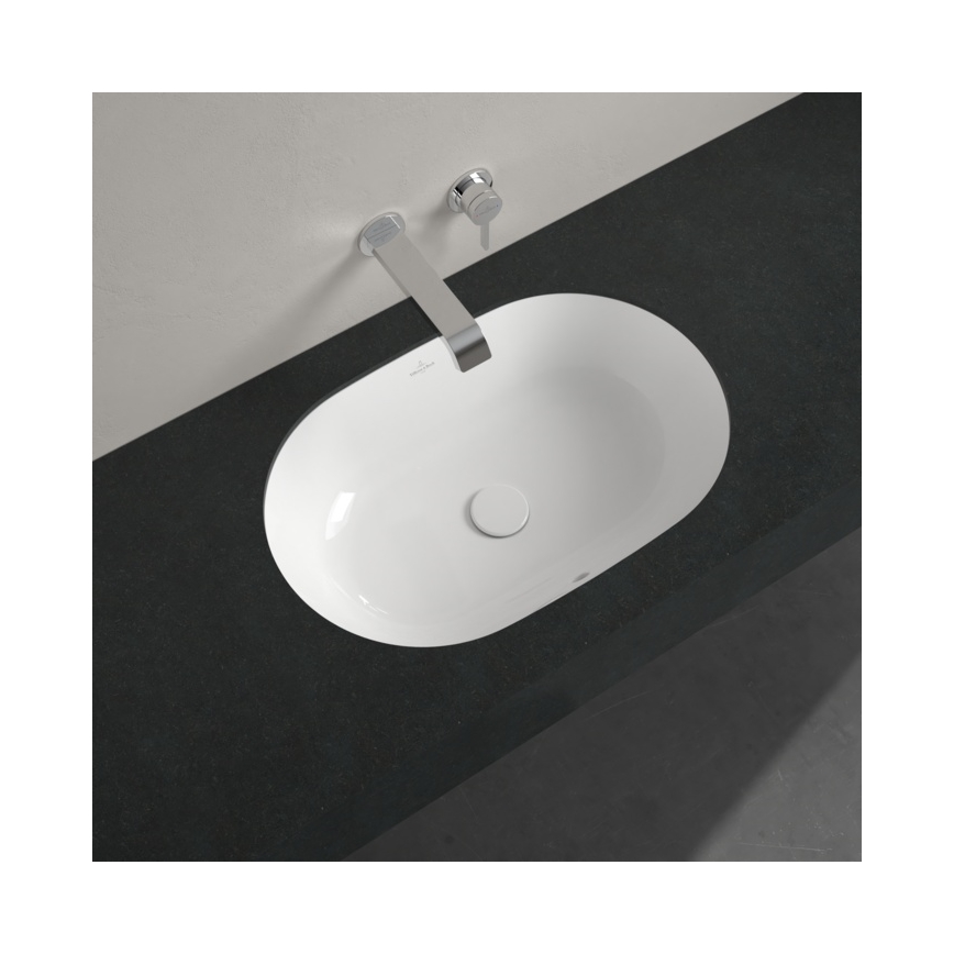 Villeroy & Boch 5A766001 - Iebūvējamā izlietne ARCHITECTURA 57x37,5 cm keramika/balta