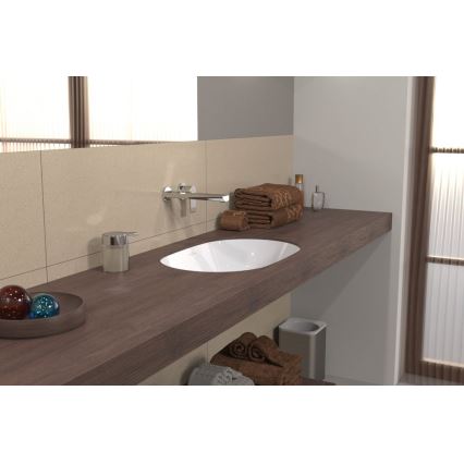Villeroy & Boch 5A766001 - Iebūvējamā izlietne ARCHITECTURA 57x37,5 cm keramika/balta