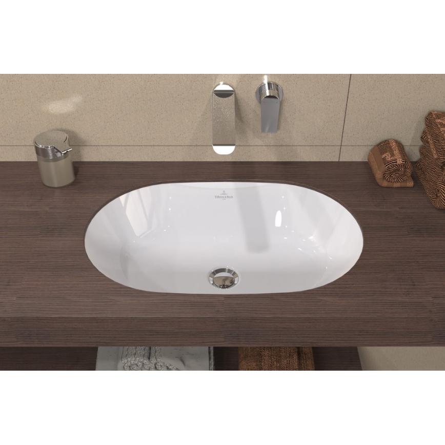 Villeroy & Boch 5A766001 - Iebūvējamā izlietne ARCHITECTURA 57x37,5 cm keramika/balta
