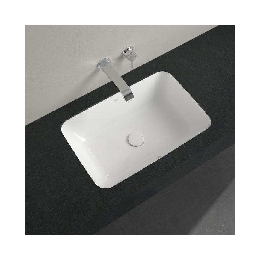 Villeroy & Boch 5A776001 - Iebūvējama izlietne ARCHITECTURA 57x37 keramika/balta