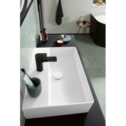 Villeroy & Boch 68080001 - Izlietnes noteka (keramika/spīdīgs hroms)