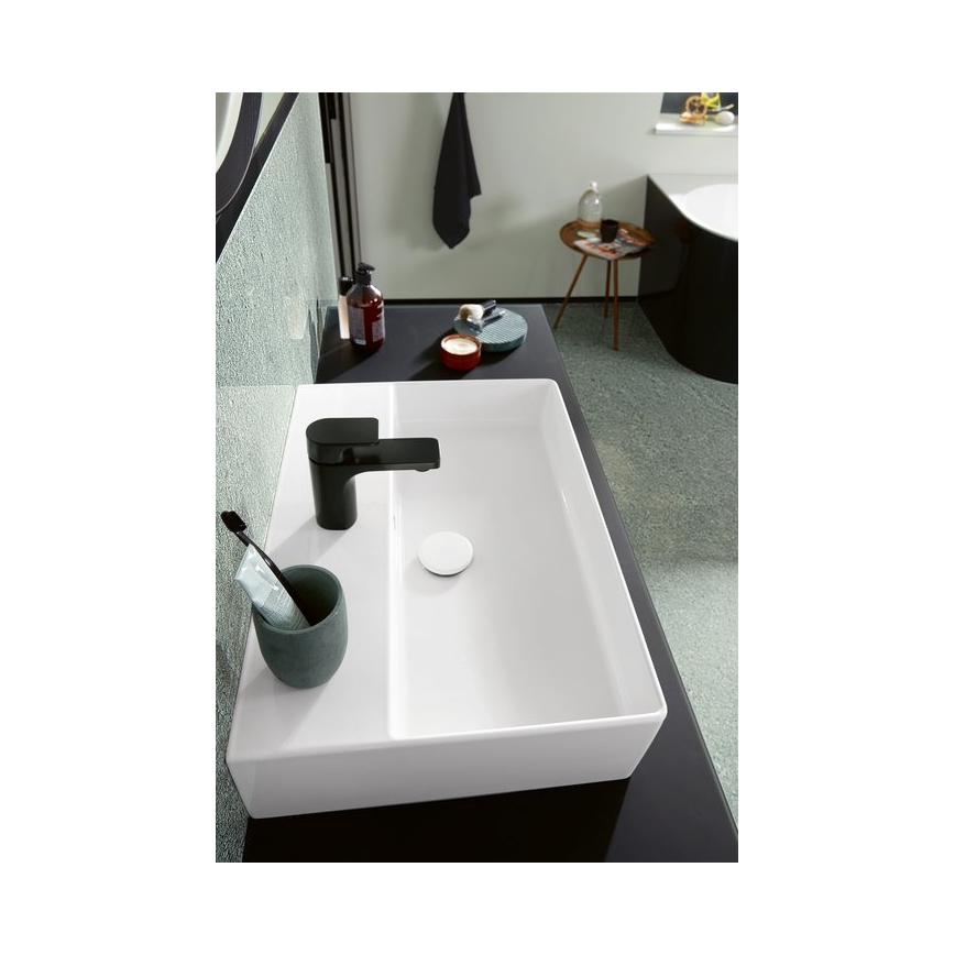 Villeroy & Boch 68080001 - Izlietnes noteka (keramika/spīdīgs hroms)