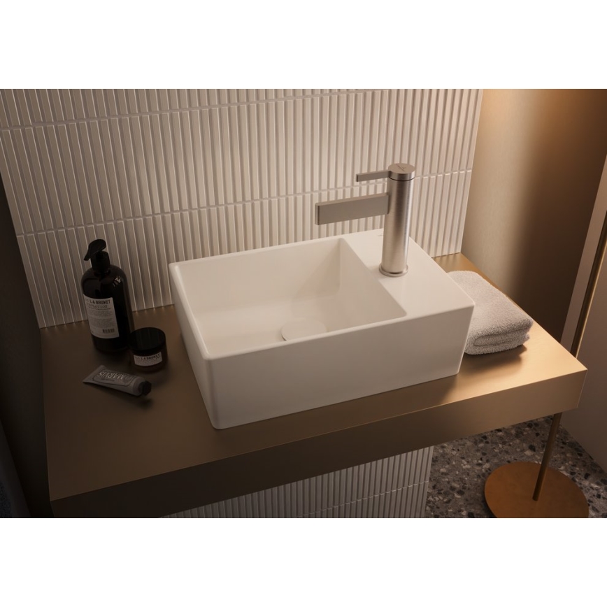 Villeroy & Boch 68100001 - Izlietnes aizbāžnis balts/spīdīgs hroms