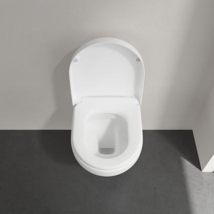 Villeroy & Boch 8M42S101 - SoftClose tualetes poda sēdeklis SUBWAY 3.0 balts