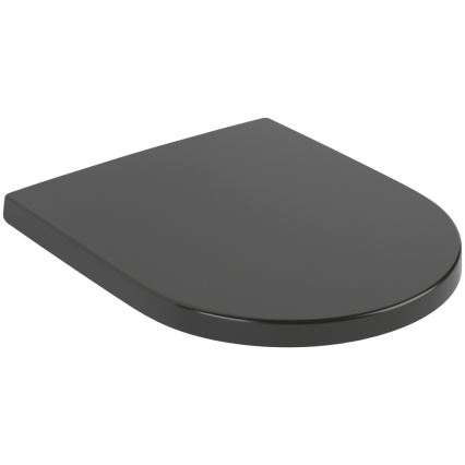 Villeroy & Boch 8M42S1R7 - Tualetes sēdeklis SoftClose SUBWAY melns