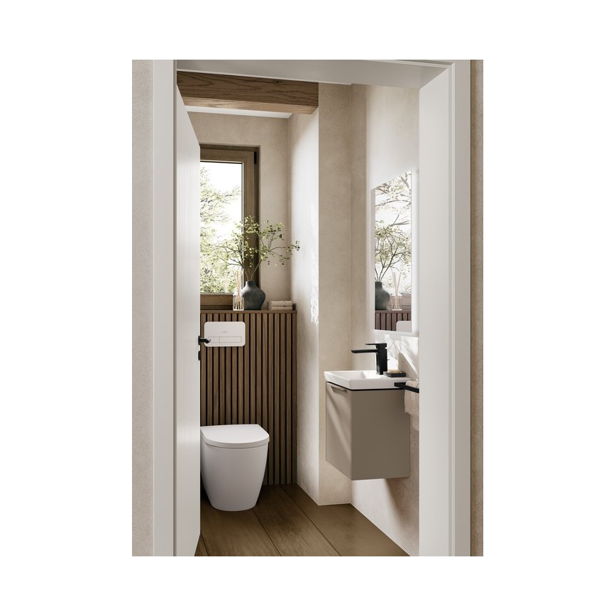 Villeroy & Boch 8M42S1RW - Tualetes poda sēdeklis SoftClose SUBWAY 3.0 balts
