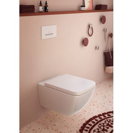 Villeroy & Boch 92216168 - Skalošanas poga VICONNECT balta/spīdīgs hroms