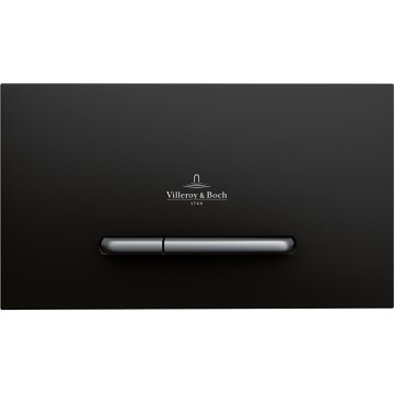Villeroy & Boch 922169AN - Skalošanas poga VICONNECT matēta melna/matēts hroms