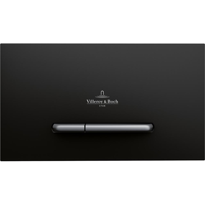 Villeroy & Boch 922169AN - Skalošanas poga VICONNECT matēta melna/matēts hroms
