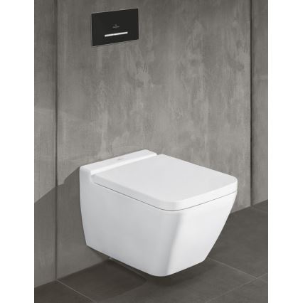 Villeroy & Boch 922169AN - Skalošanas poga VICONNECT matēta melna/matēts hroms