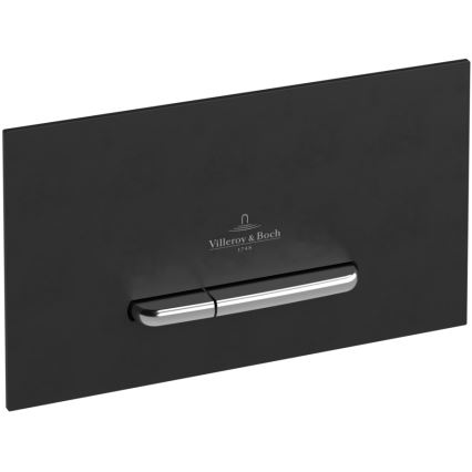 Villeroy & Boch 922169AN - Skalošanas poga VICONNECT matēta melna/matēts hroms