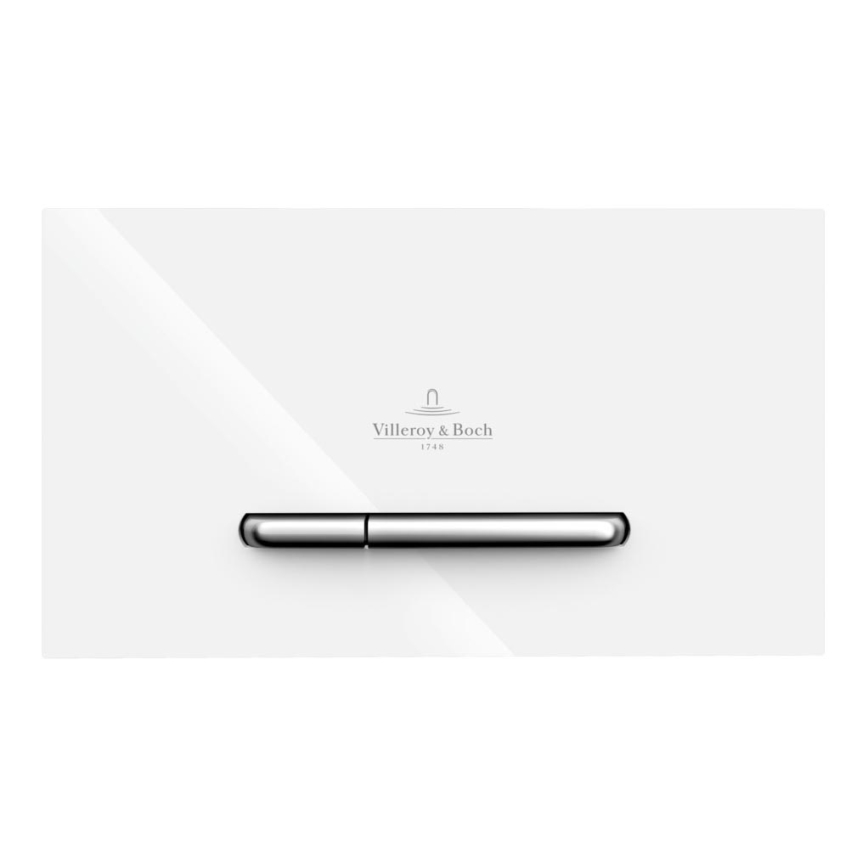 Villeroy & Boch 922169N5 - Skalošanas poga VICONNECT balta/matēts hroms