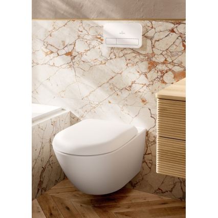 Villeroy & Boch 922400RE - Skalošanas poga VICONNECT glancēta balta