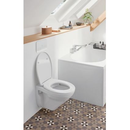 Villeroy & Boch 922400RE - Skalošanas poga VICONNECT glancēta balta