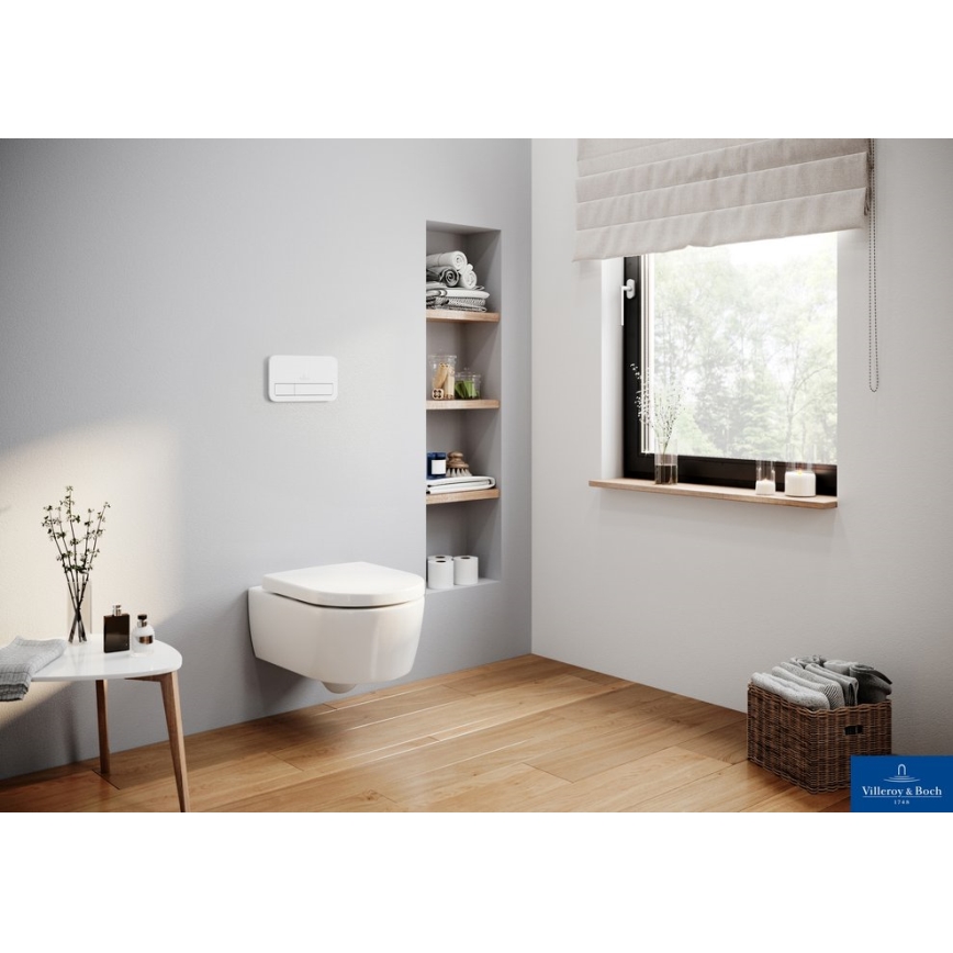 Villeroy & Boch 92249068 - Skalošanas poga VICONNECT balta
