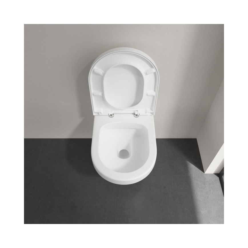 Villeroy & Boch 98M9C101 - SoftClose tualetes sēdeklis ARCHITECTURA, balts