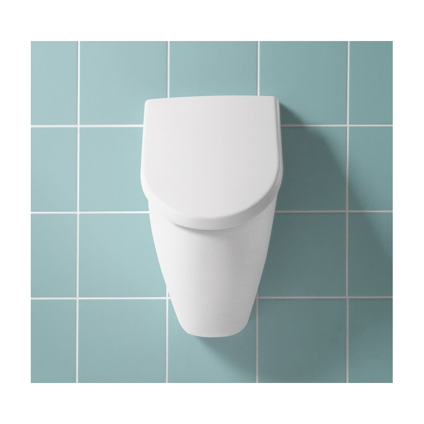 Villeroy & Boch 9956S101 - Vāks pisoāram SoftClose SUBWAY 2.0, balts