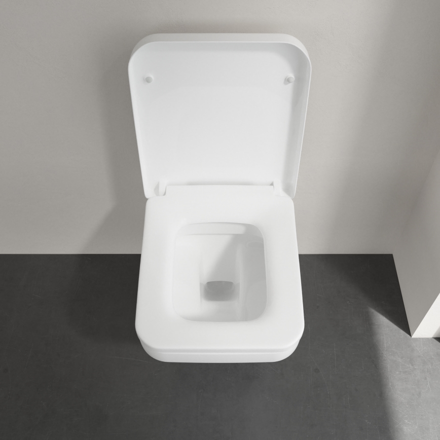 Villeroy & Boch 9M58S101 - Tualetes poda vāks SoftClose ARCHITECTURA balts