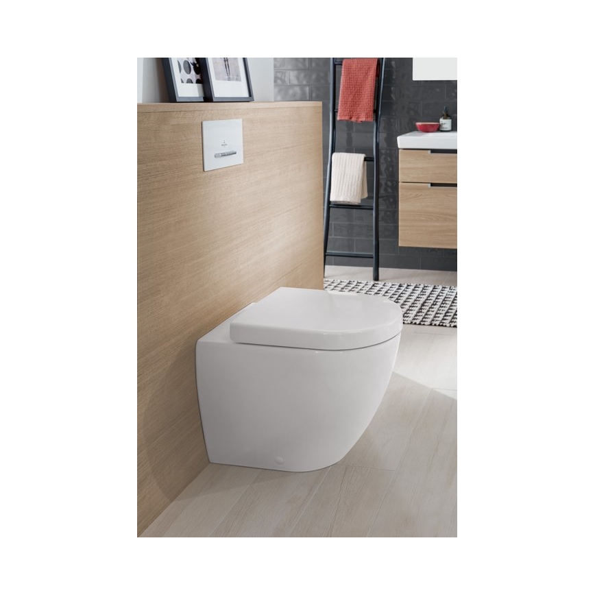 Villeroy & Boch 9M68Q101 - Tualetes sēdeklis SUBWAY 2.0 balts