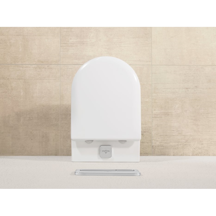 Villeroy & Boch 9M78S101 - Tualetes sēdeklis SoftClose SUBWAY 2.0 balts