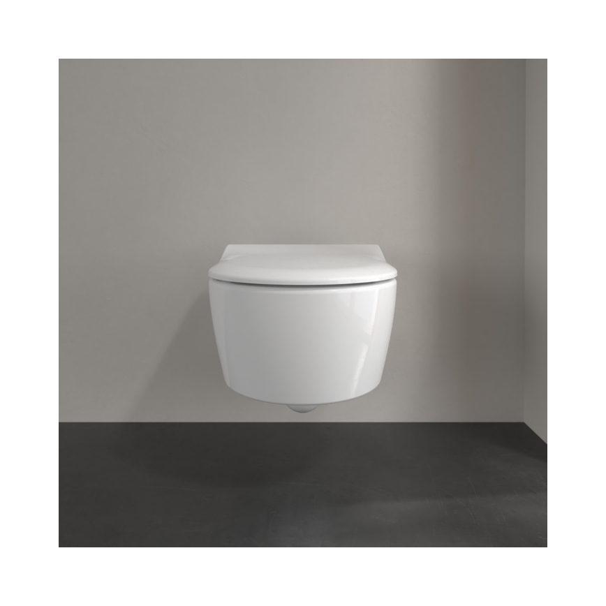 Villeroy & Boch 9M87S101 - Tualetes sēdeklis SoftClose AVENTO balts
