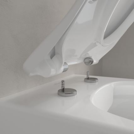 Villeroy & Boch 9M87S101 - Tualetes sēdeklis SoftClose AVENTO balts