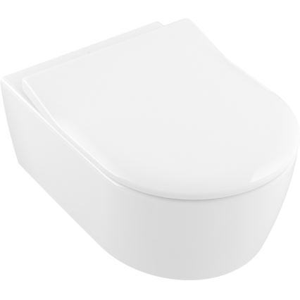 Villeroy & Boch 9M87S101 - Tualetes sēdeklis SoftClose AVENTO balts