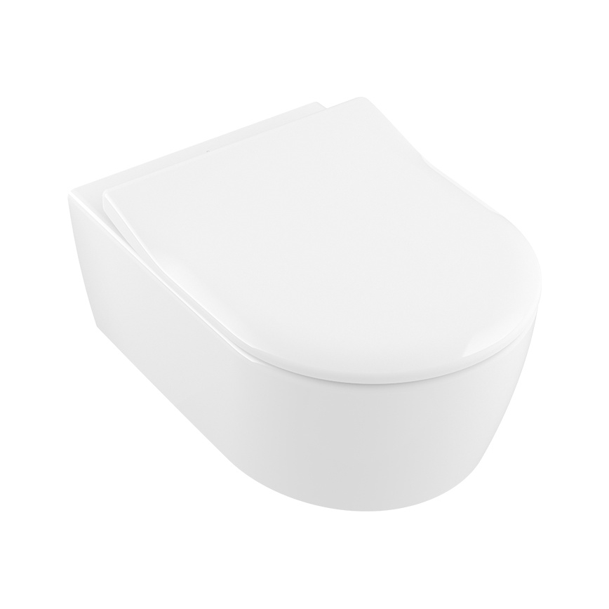 Villeroy & Boch 9M87S101 - Tualetes sēdeklis SoftClose AVENTO balts