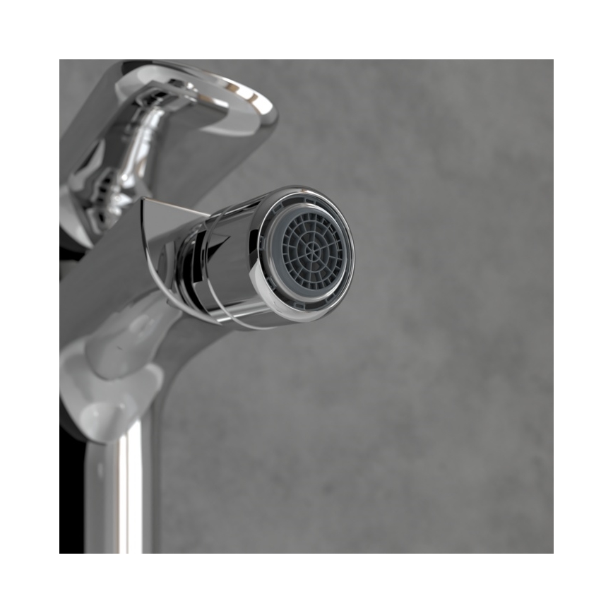 Villeroy & Boch TVB10420111061 - Bidē jaucējkrāns + paceļamais aizbāznis O.NOVO spīdīgs hroms