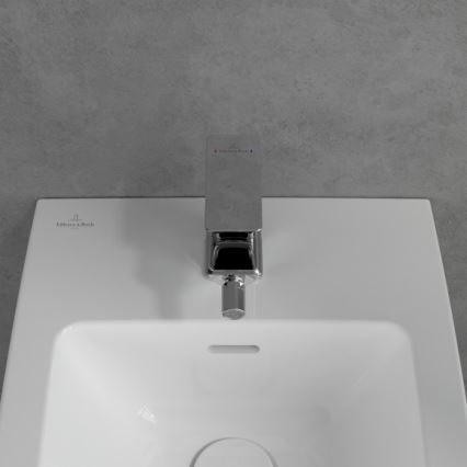 Villeroy & Boch TVB11200100061 - Bidē jaucējkrāns + uzspiežamais noteces aizbīdnis SUBWAY 3.0 spīdīgs hroms