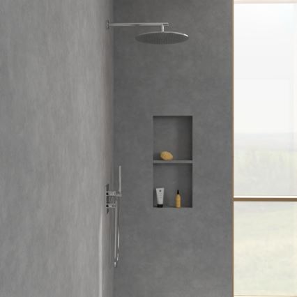 Villeroy & Boch TVD00065300061 - Termostatiskais dušas jaucējkrāns iebūvei, spīdīgs hroms