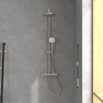 Villeroy & Boch TVS10900200061 - Dušas komplekts ar jaucējkrānu UNIVERSAL glancēts hroms