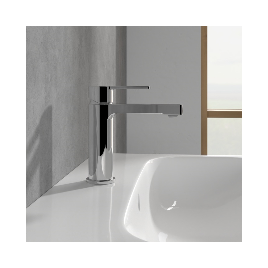 Villeroy & Boch TVW10300400161 - Izlietnes jaucējkrāns ARCHITECTURA 16,4 cm spīdīgs hroms