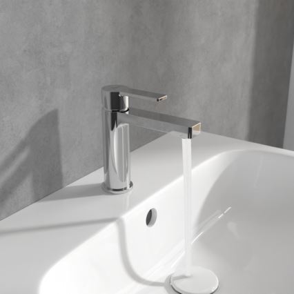 Villeroy & Boch TVW10300400161 - Izlietnes jaucējkrāns ARCHITECTURA 16,4 cm spīdīgs hroms