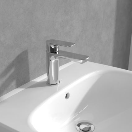 Villeroy & Boch TVW10400300161 - Izlietnes jaucējkrāns O.NOVO 15,5 cm spīdīgs hroms