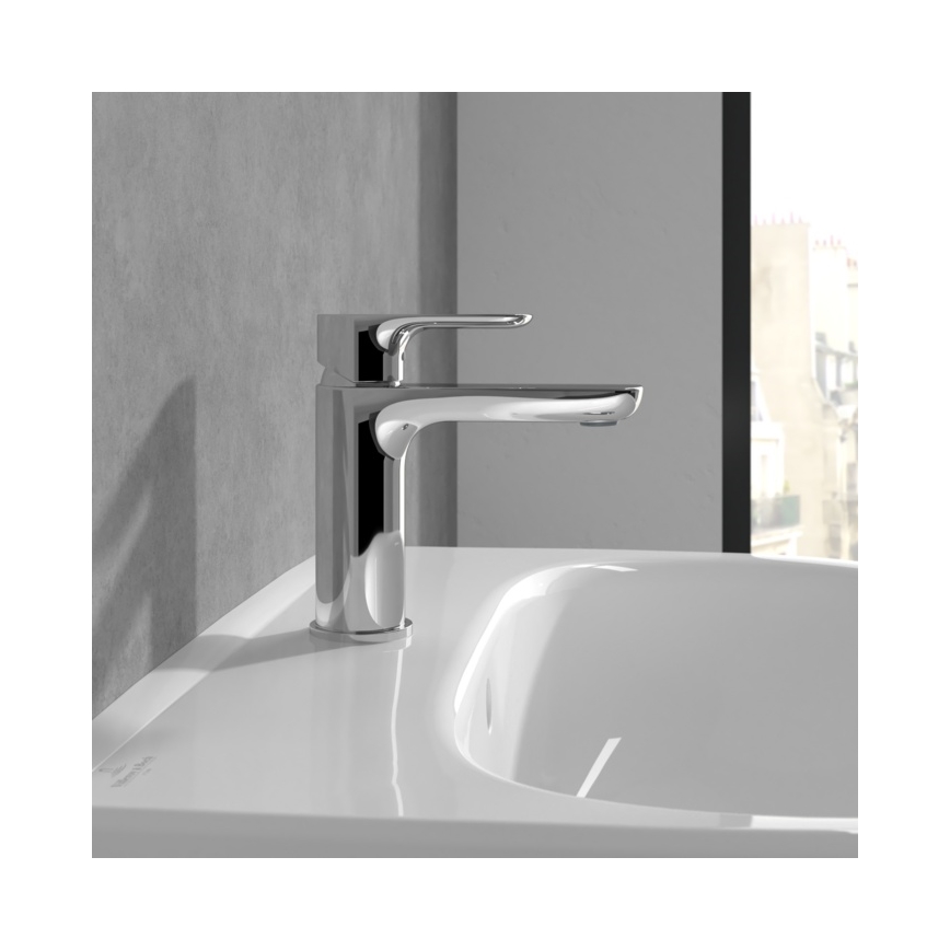 Villeroy & Boch TVW10400300161 - Izlietnes jaucējkrāns O.NOVO 15,5 cm spīdīgs hroms