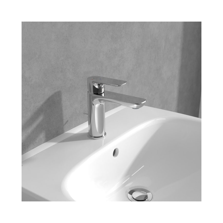 Villeroy & Boch TVW10400400161 - Izlietnes jaucējkrāns O.NOVO 15,5 cm spīdīgs hroms
