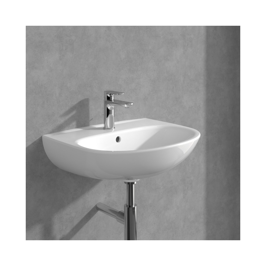 Villeroy & Boch TVW10400400161 - Izlietnes jaucējkrāns O.NOVO 15,5 cm spīdīgs hroms