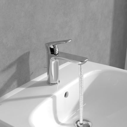 Villeroy & Boch TVW10400400161 - Izlietnes jaucējkrāns O.NOVO 15,5 cm spīdīgs hroms