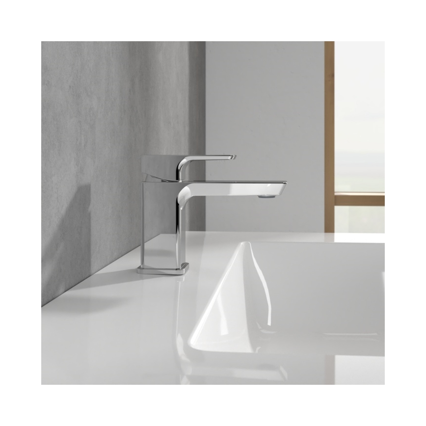 Villeroy & Boch TVW11200100161 - Izlietnes jaucējkrāns SUBWAY 3.0 12,5 cm spīdīgs hroms