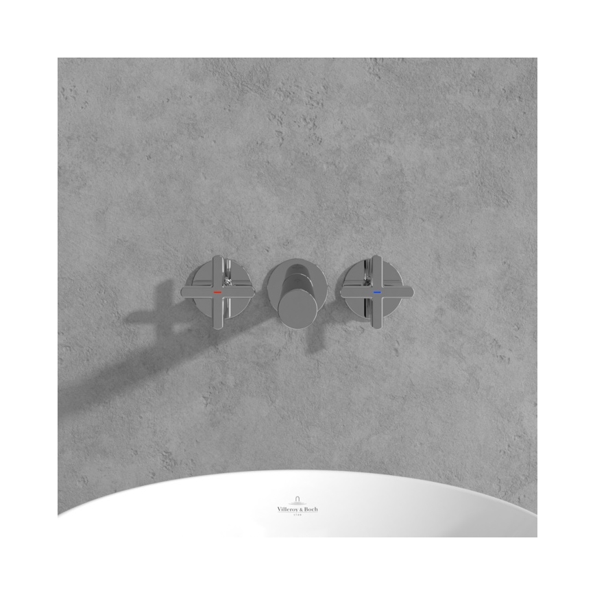 Villeroy & Boch TVZ10601200061 - Izlietnes jaucējkrāns LOOP&FRIENDS, spīdīgs hroms