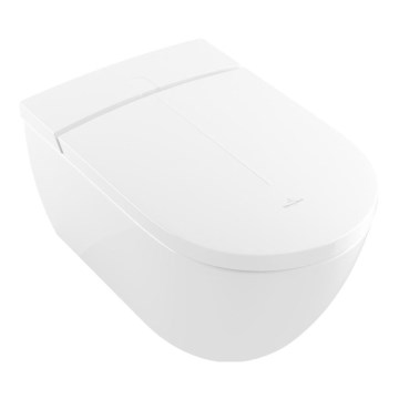 Villeroy & Boch V0E100R1 - karājams bidē ar SoftClose sēdekli VICLEAN, keramika/balta + tālvadības pults