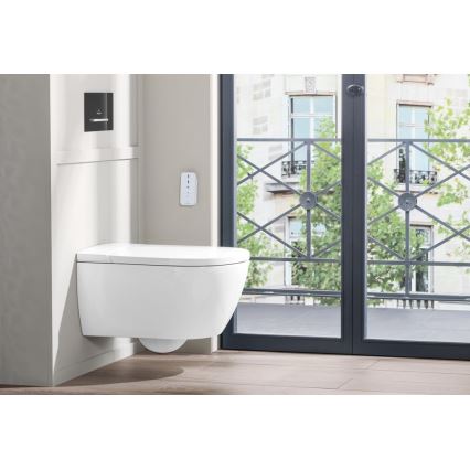 Villeroy & Boch V0E100R1 - karājams bidē ar SoftClose sēdekli VICLEAN, keramika/balta + tālvadības pults